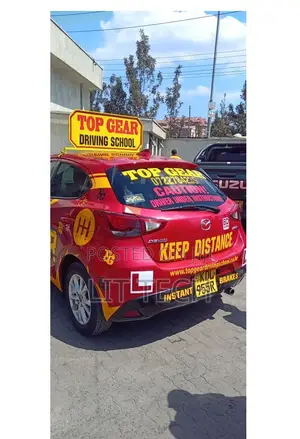 Driving School Corprate Branding With Vinyl Only