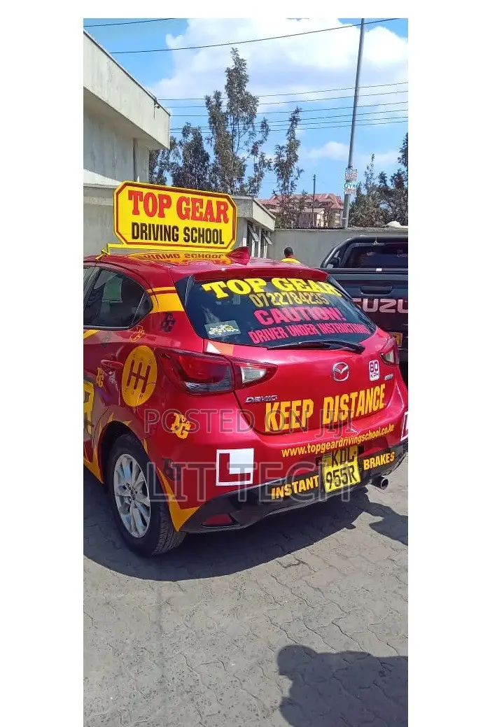 Driving School Corprate Branding With Vinyl Only