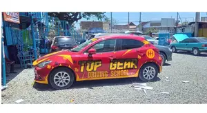 Driving School Corprate Branding With Vinyl Only
