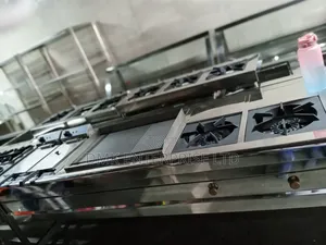 Commercial Stainless Steel Combined Cooking Range
