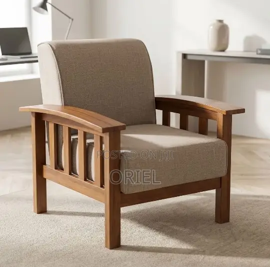 Office Sofa : 1-Seater Waiting Area Sofa