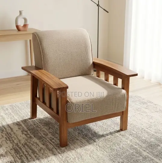 Office Sofa : 1-Seater Waiting Area Sofa
