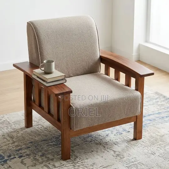 Office Sofa : 1-Seater Waiting Area Sofa