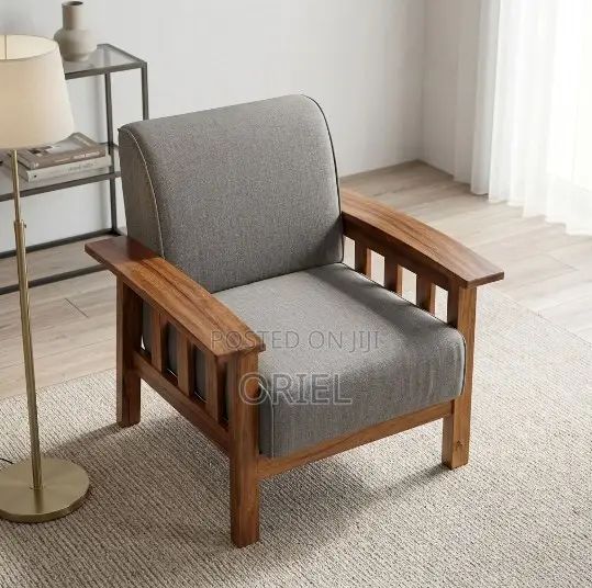 Office Sofa : 1-Seater Waiting Area Sofa