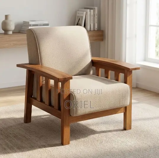 Office Sofa : 1-Seater Waiting Area Sofa
