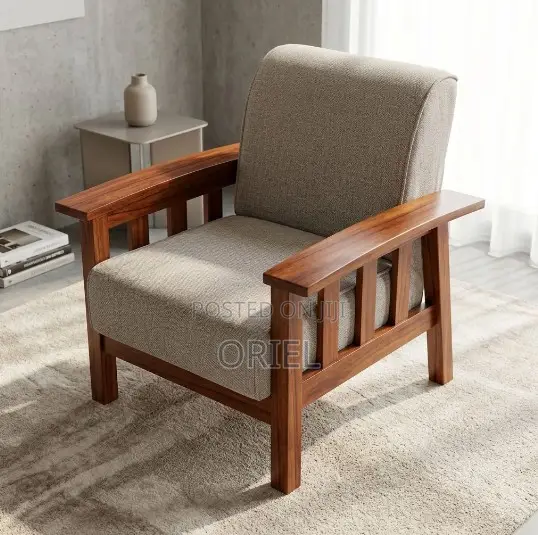 Office Sofa : 1-Seater Waiting Area Sofa