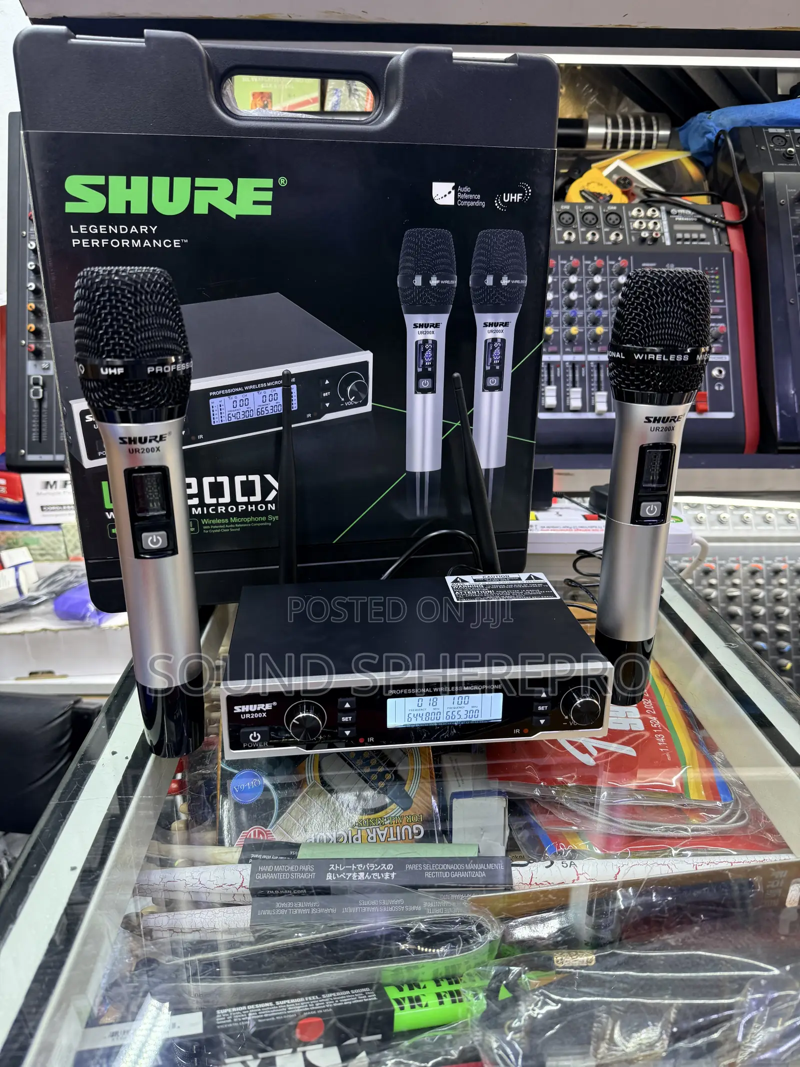 Shure UR200X 2in1 Wireless Microphones