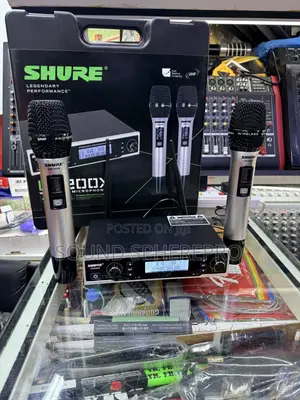 Shure UR200X 2in1 Wireless Microphones