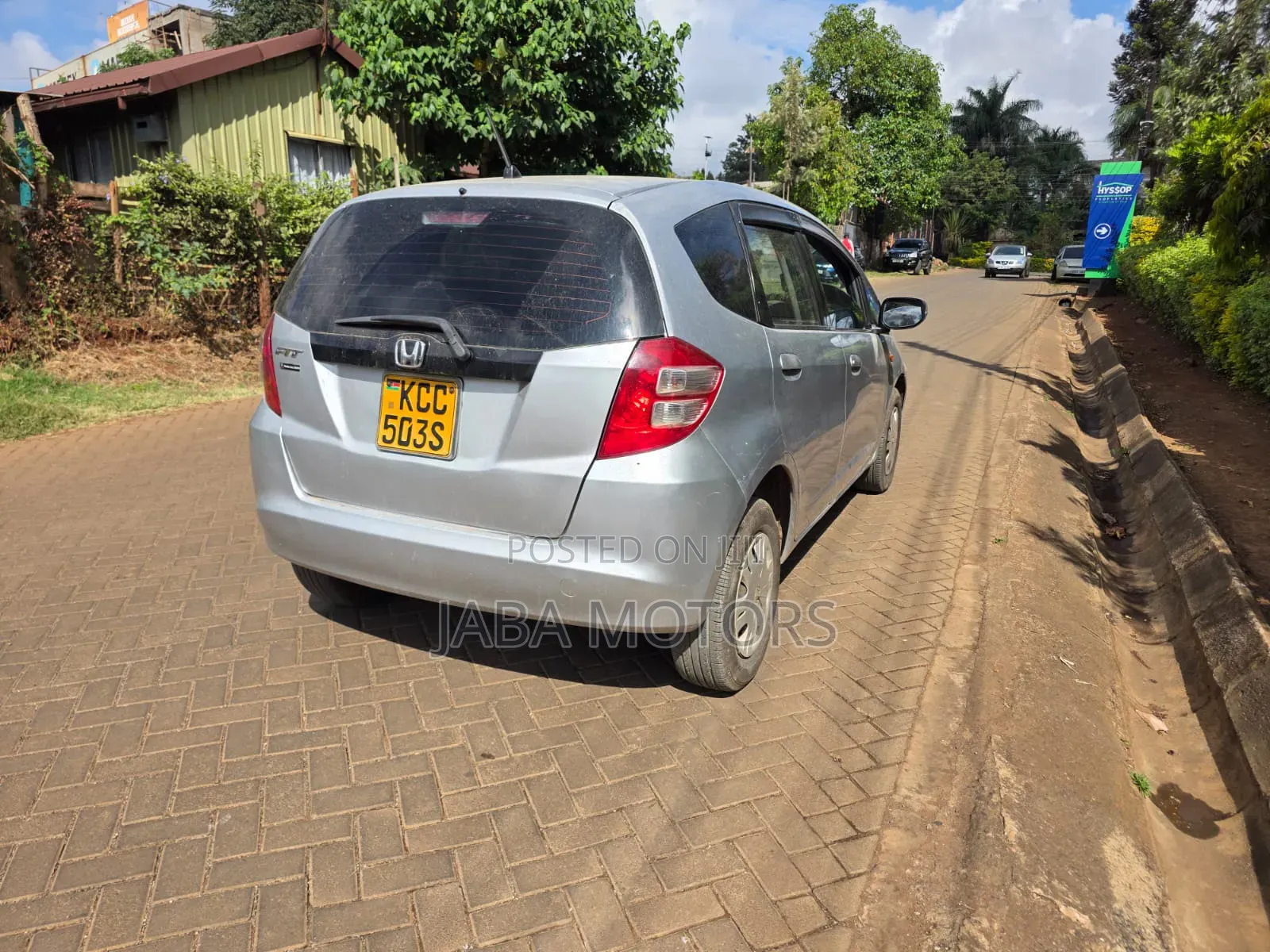 Honda Fit 2008 Silver