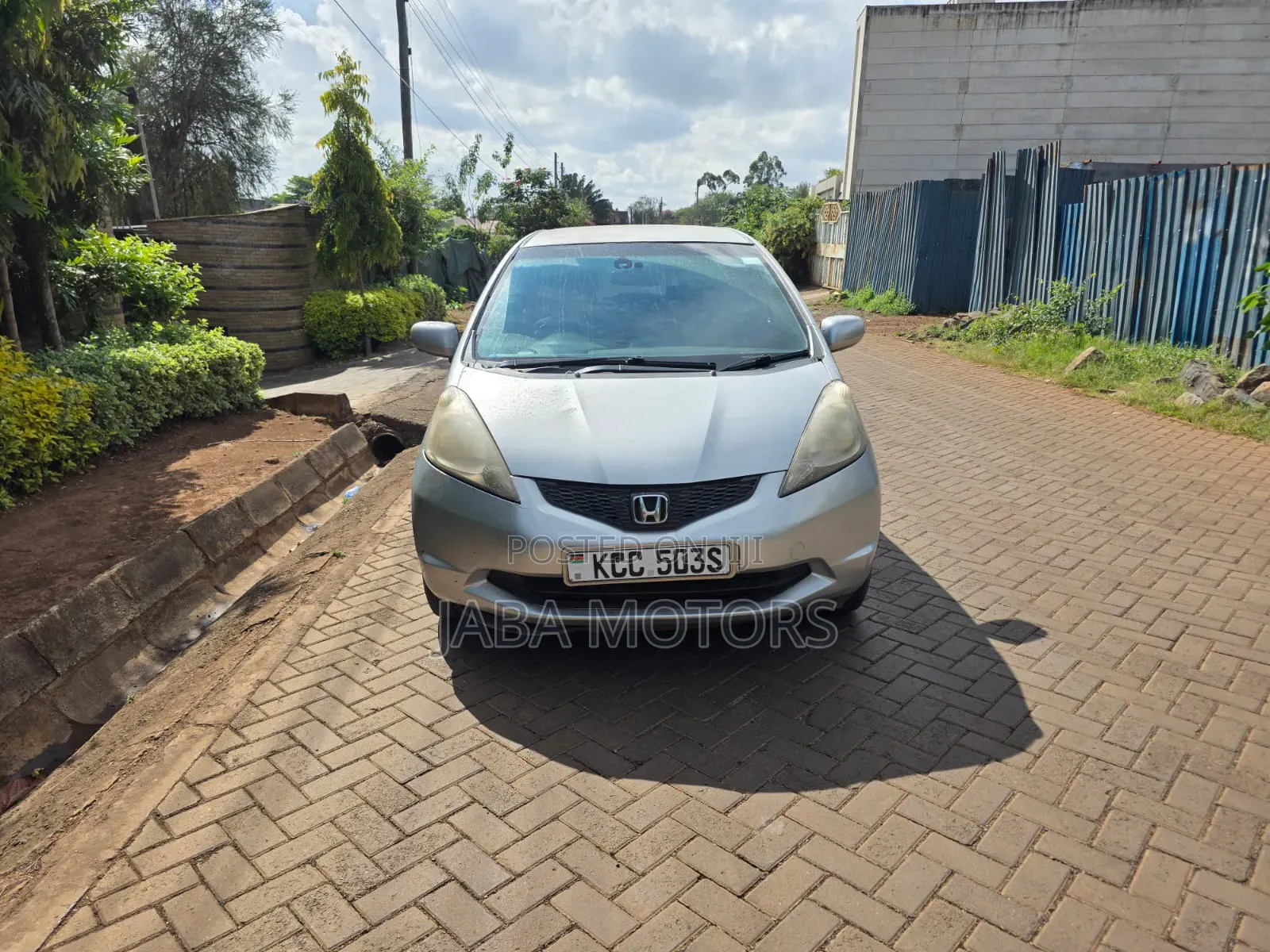 Honda Fit 2008 Silver
