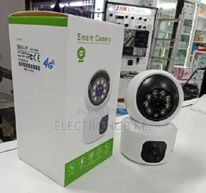 Home Indoor Dual Lens Wifi Smart CCTV Camera With 2 Way Audio Recordin