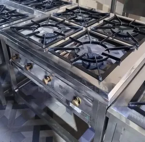 Commercial Stainless Steel Gas Cooker 4 Burner