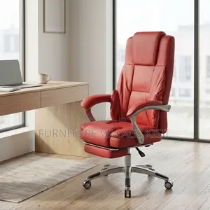 Adjustable Leather Office Chair