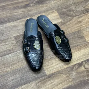 Quality Pure Leather Original Men Open Shoes