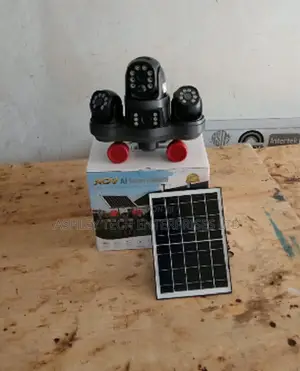 Premium V380 Solar Powered Four Lens CCTV Camera