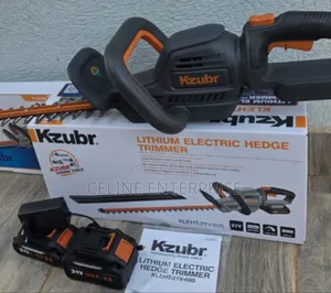 KZUBR Battery-Powered Garden Hedge Trimmer With Dual Batteries