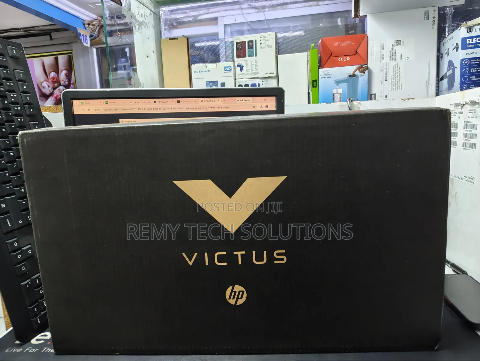 New Laptop HP Victus 15 8GB Intel Core 5 SSD 512GB