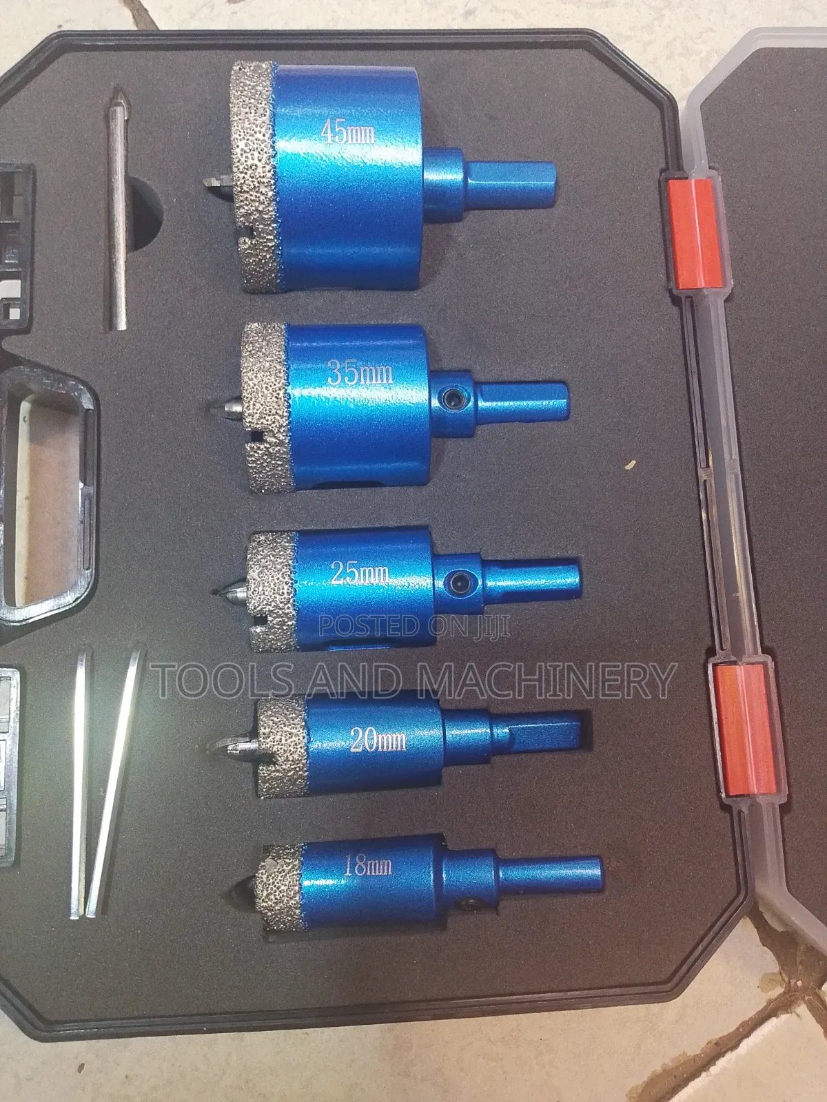Heavy-Duty 8-Pieces Blue Diamond Corted Bits/Granite Drill Bits