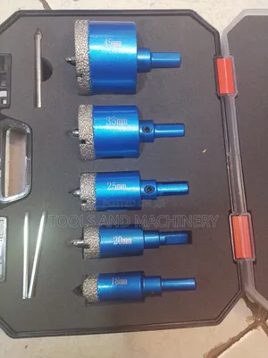 Heavy-Duty 8-Pieces Blue Diamond Corted Bits/Granite Drill Bits