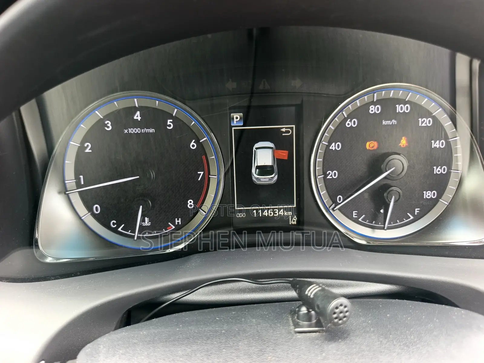 Toyota Harrier 2.0 2019 Blue