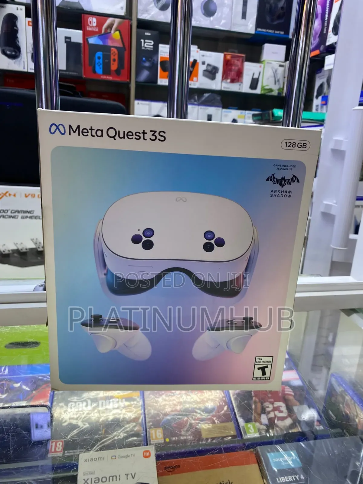 Meta Quest 3S (128GB) With Game Batman Arkham
