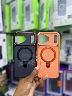 Premium Shockproof Matte MagSafe Case With a Foldable iPhone 15 Pro