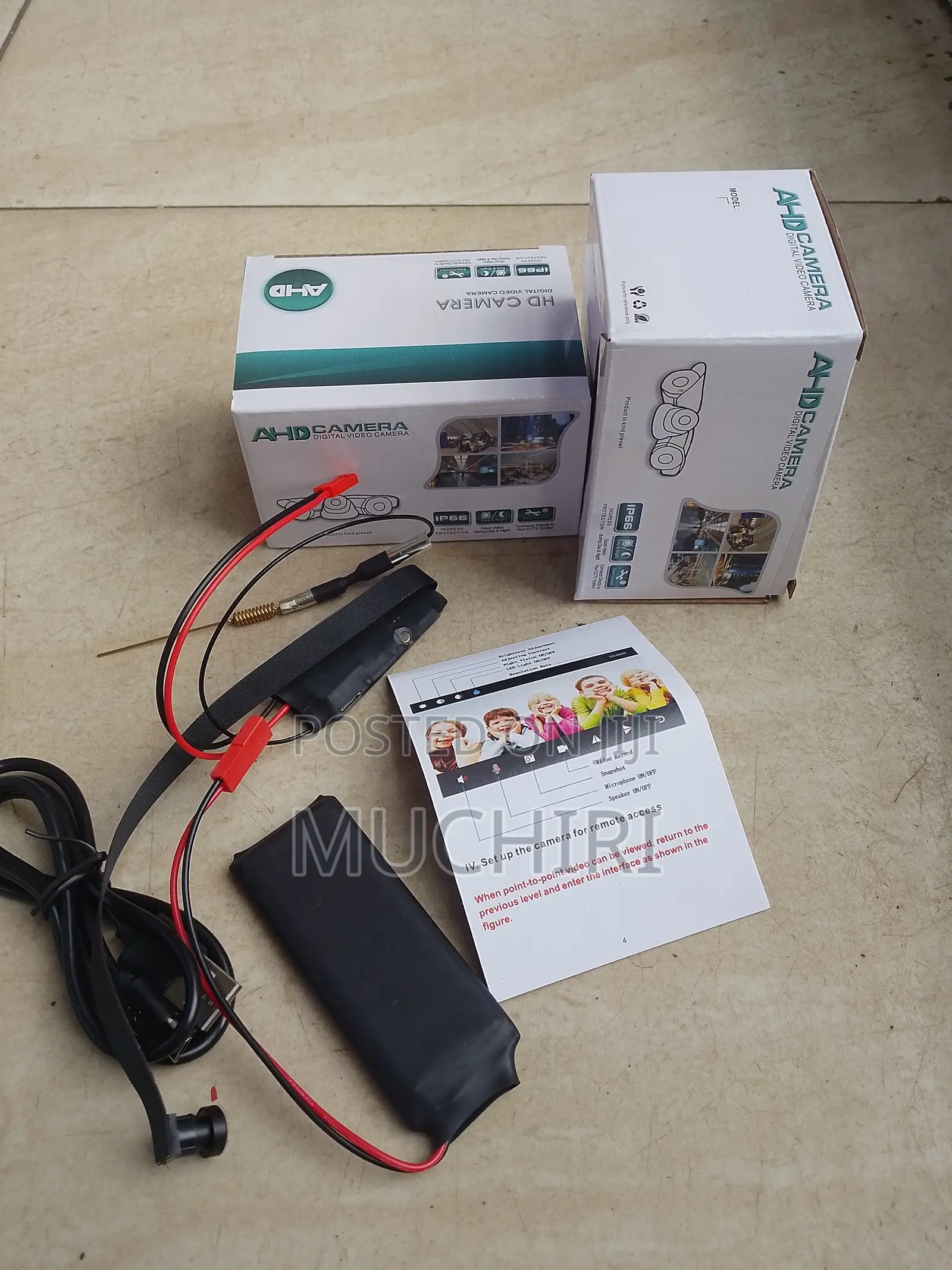 1080P Pinhole Hidden Camera Full HD