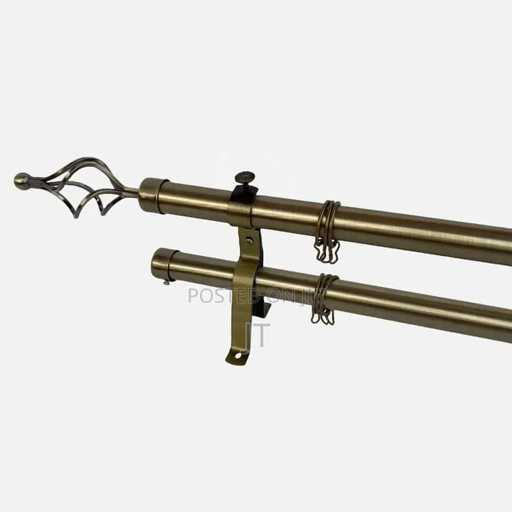 Double Curtain Rods 
(1m, 2m, 3m, 4m)