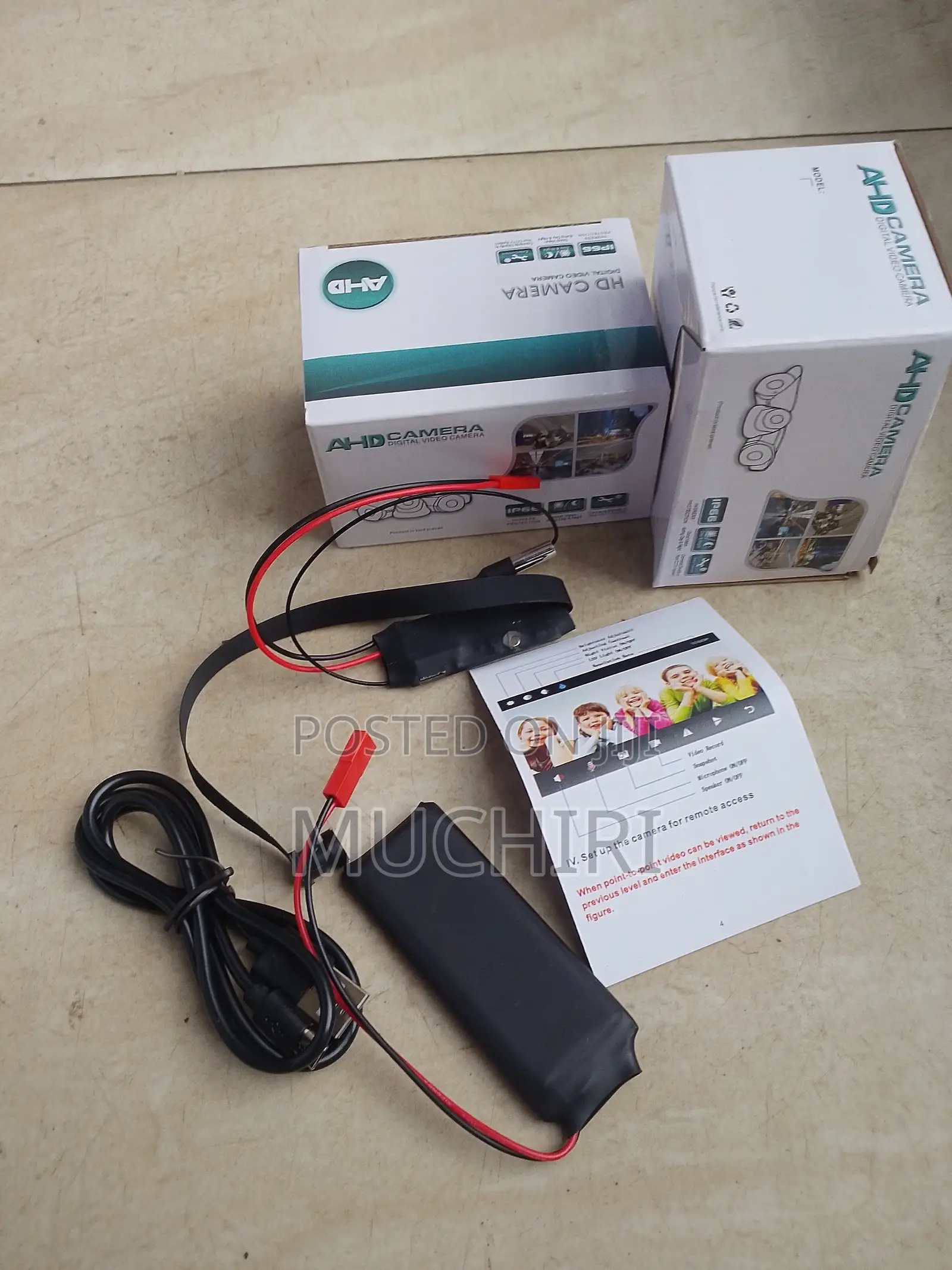 Mini Pinhole CCTV Camera 1080P
