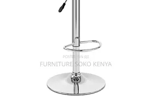 Reclining Bar Stool | Round Modern Leather Barstool