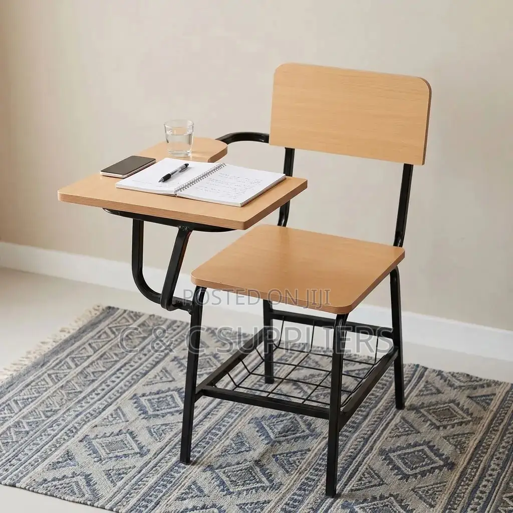 Student Chair With Writing Pad