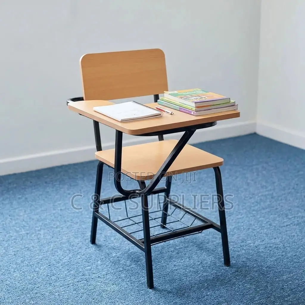 Student Chair With Writing Pad