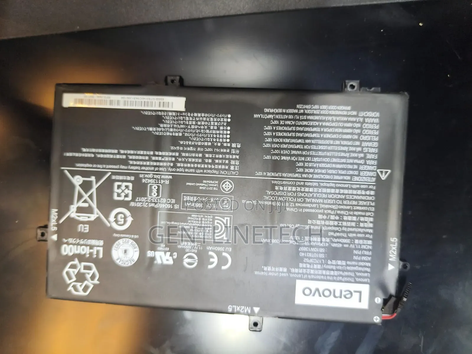 Lenovo ThinkPad Internal Battery Replacement