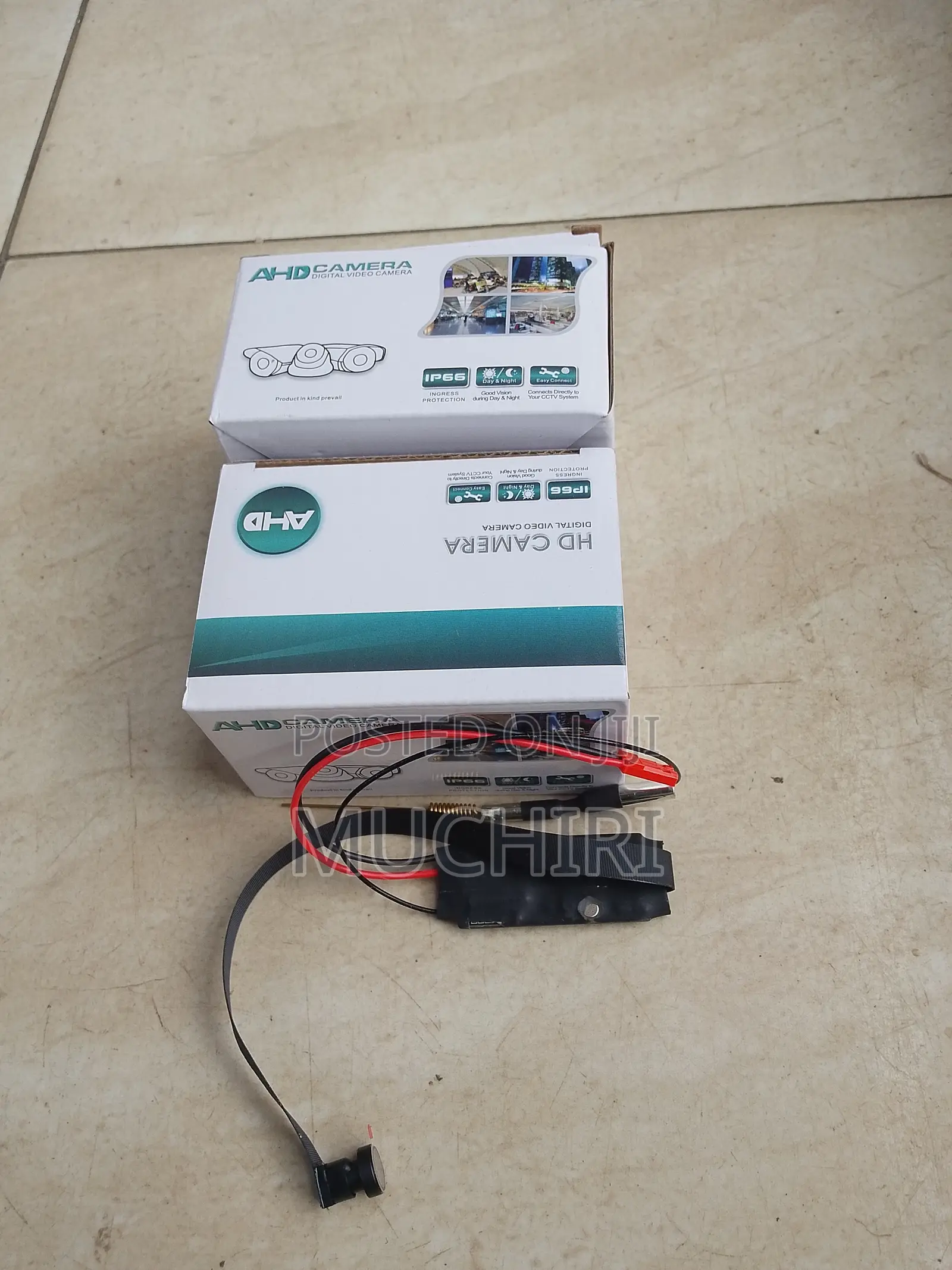 Compact 1080P Pinhole Security Camera