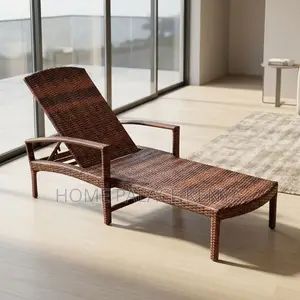 Poolside Bed; Adjustable Rattan Water Proof Pool Bed