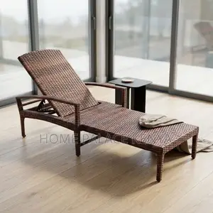 Poolside Bed; Adjustable Rattan Water Proof Pool Bed