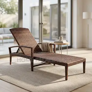 Poolside Bed; Adjustable Rattan Water Proof Pool Bed