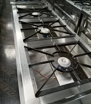 Heavy-Duty Commercial Stainless Steel Gas Cooker