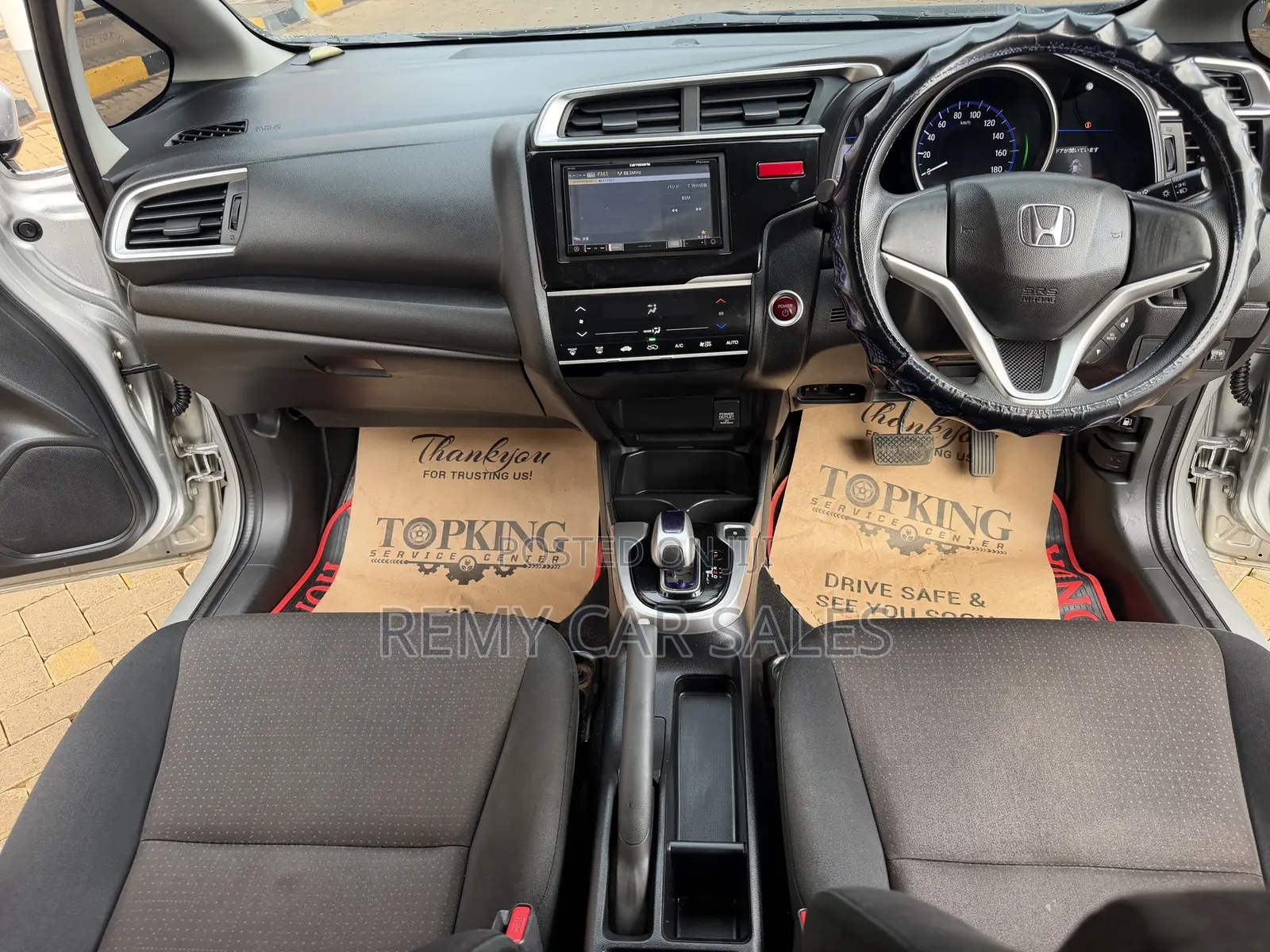 Honda Fit 2016 Silver