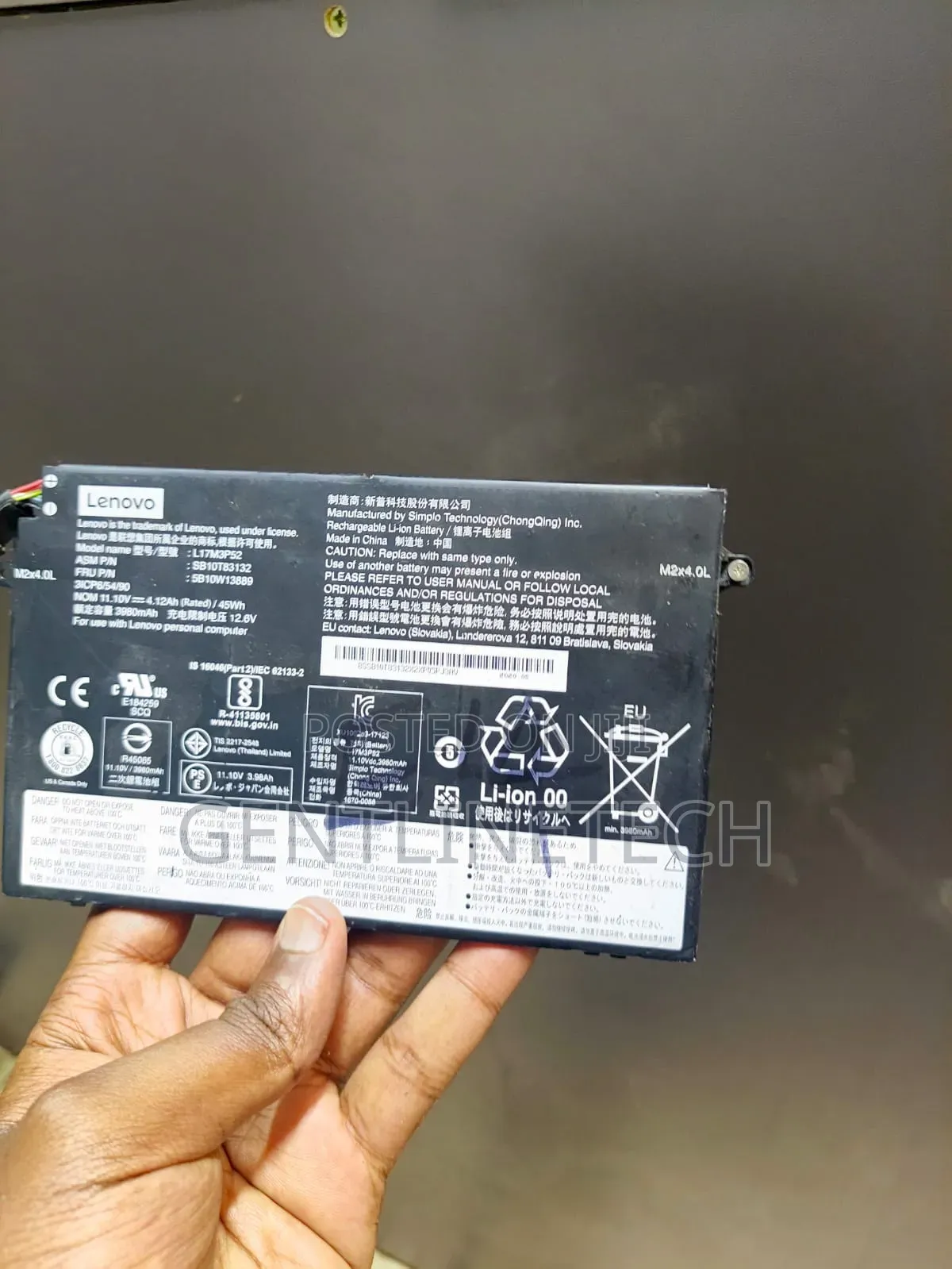 Lenovo ThinkPad Laptop Battery Parts