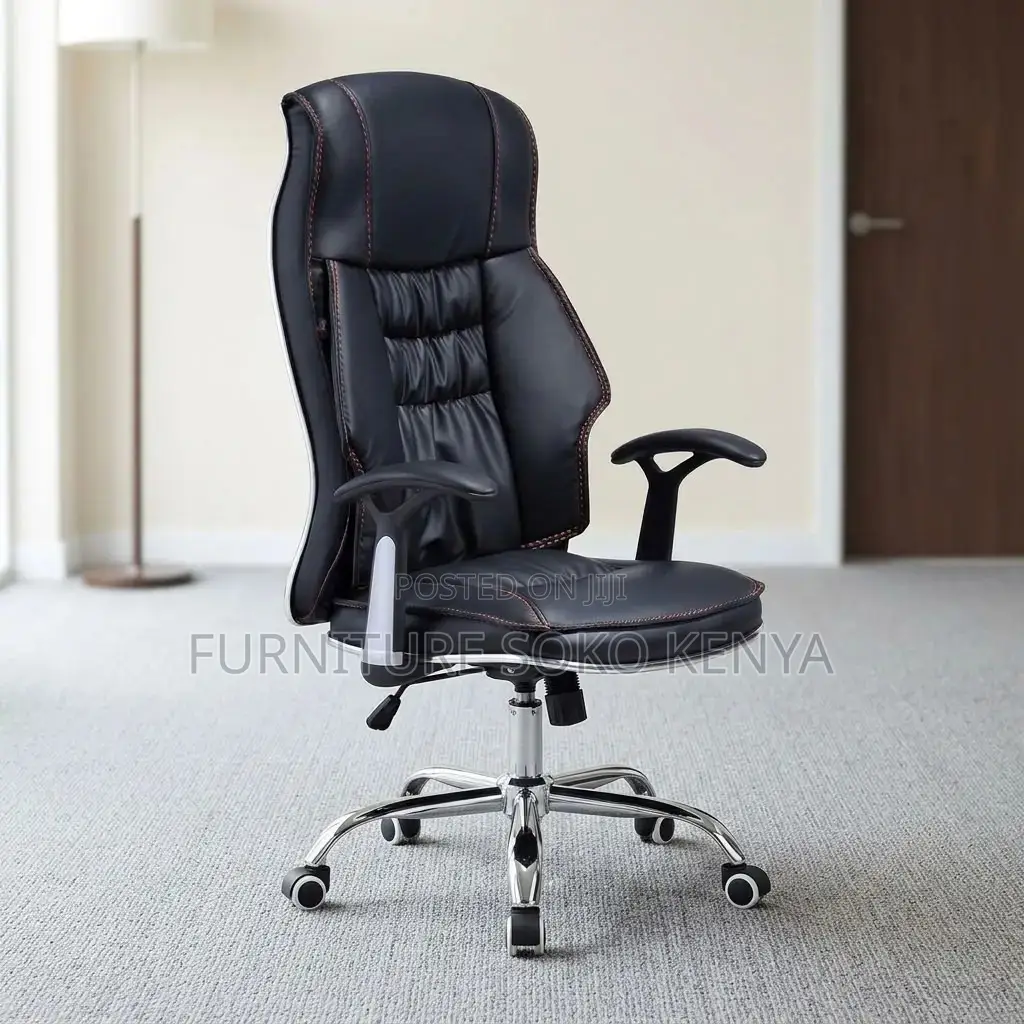 Leather Office Seat | Adjustable | High Chairs