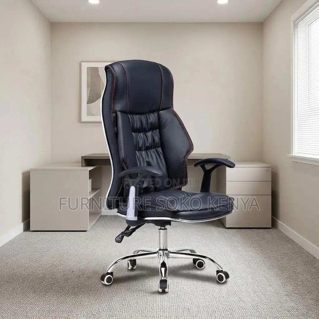 Leather Office Seat | Adjustable | High Chairs