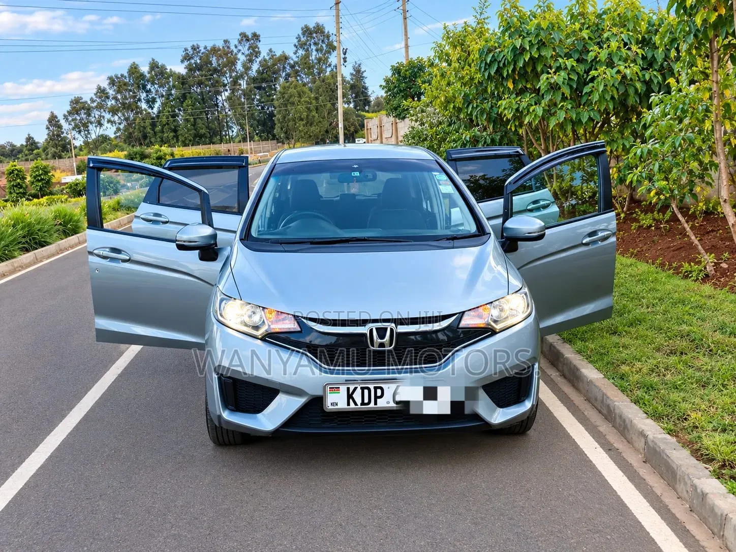 Honda Fit 2016 Silver