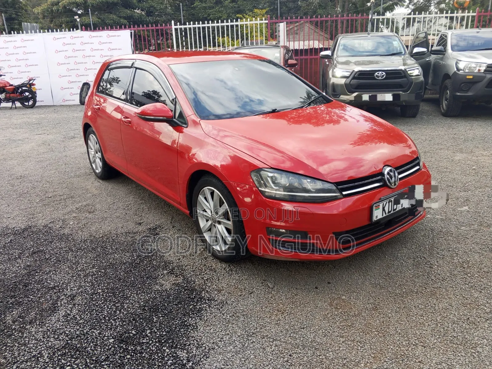 Volkswagen Golf 2014 Red