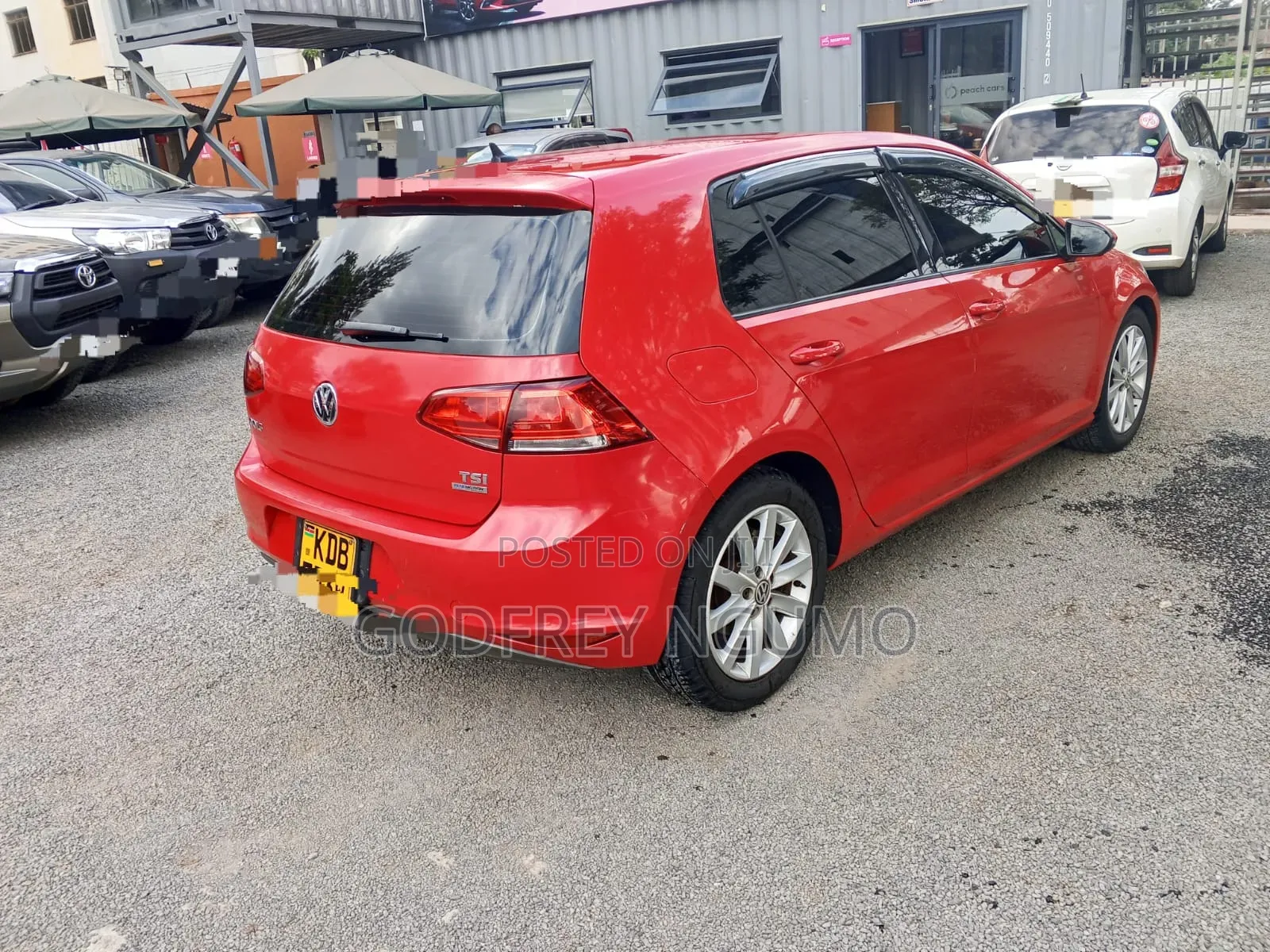 Volkswagen Golf 2014 Red