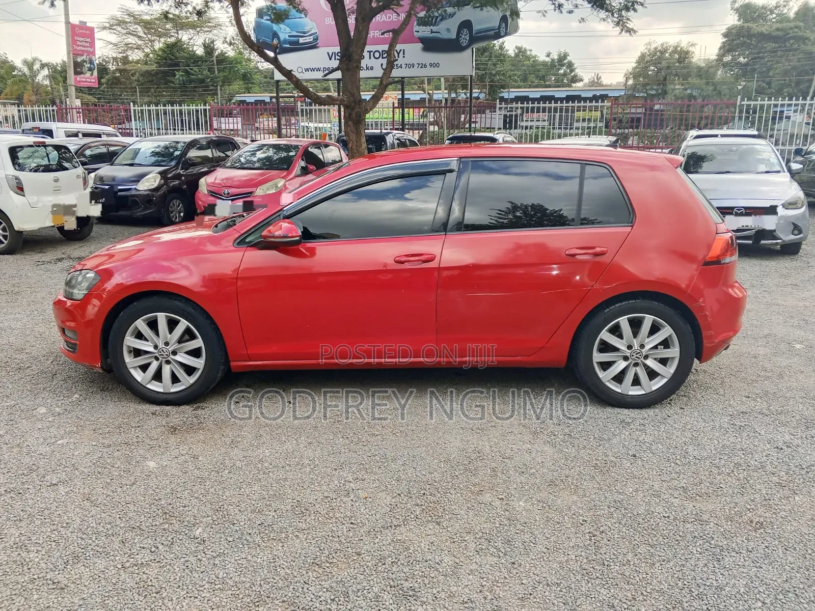 Volkswagen Golf 2014 Red