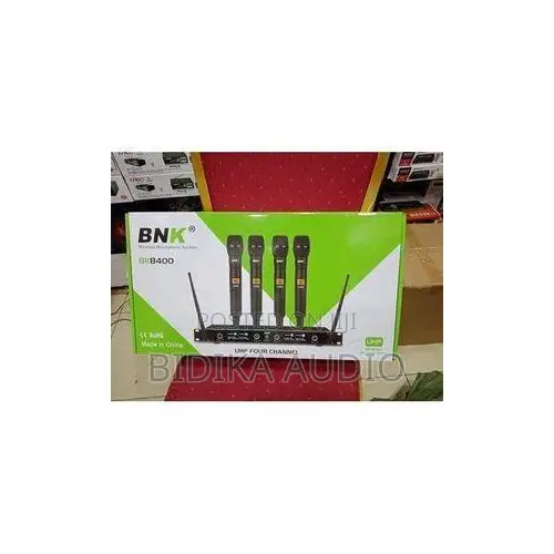 BNK BK8400 4-in-1 Dynamic Wireless Microphone System