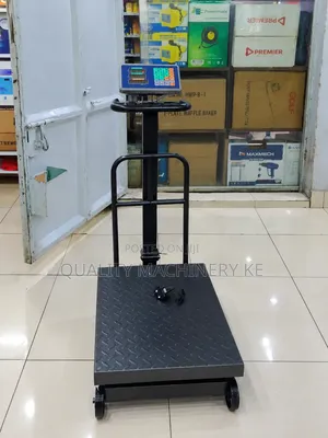 Digital Platform Weighing Scale With Wheels (Heavy Duty)700kgs