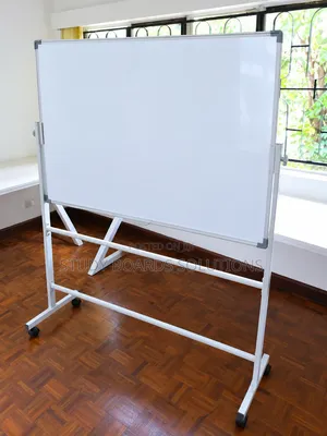 Whiteboard With Wheeled Stand—150cmx120cm