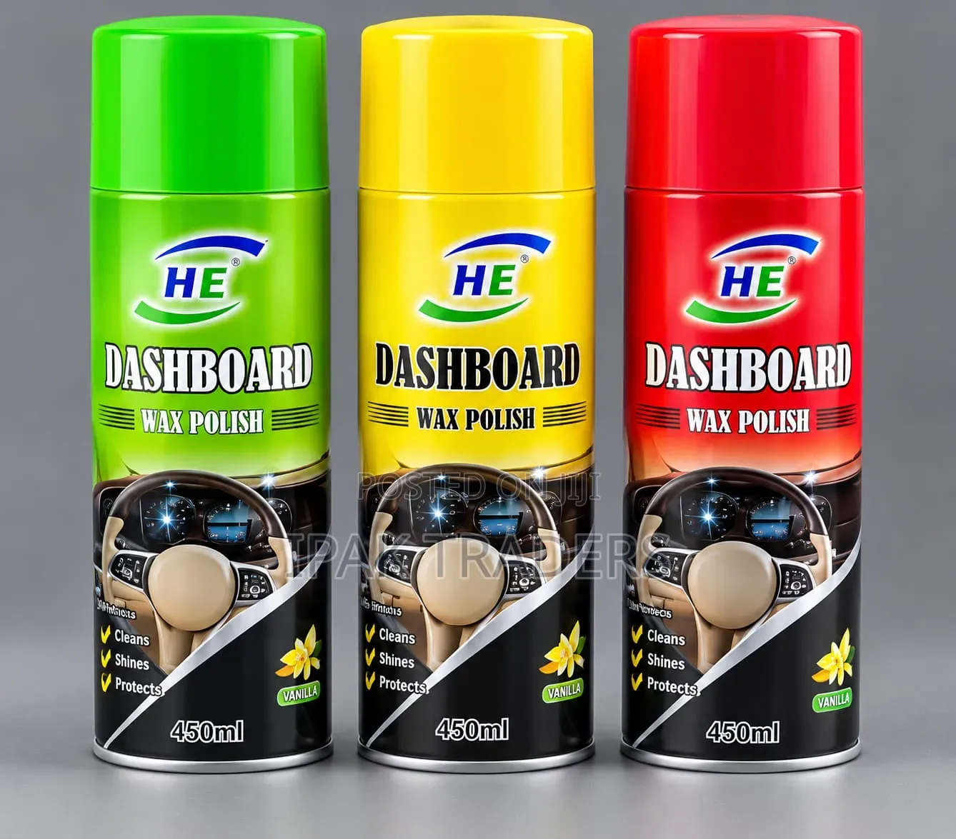 Dashboard Wax Polish Spray (450ml)